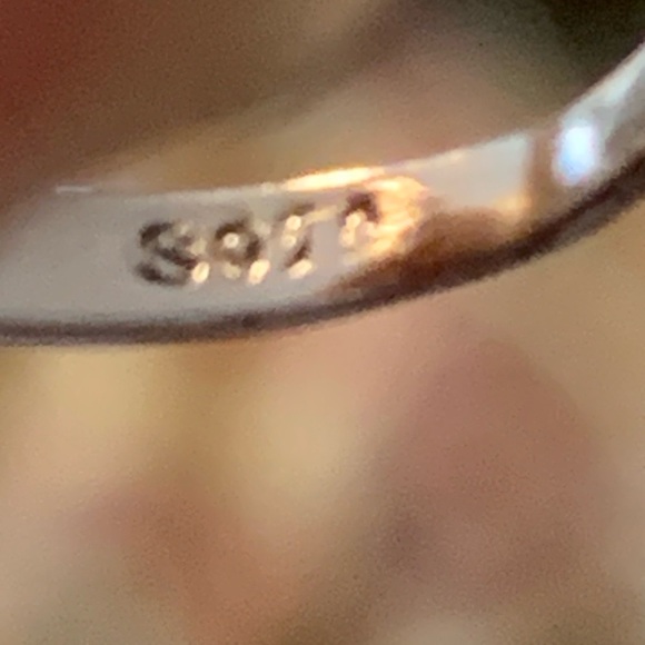 Tiny sterling dolphin ring, size 2. Toe ring or child size. - Picture 13 of 13